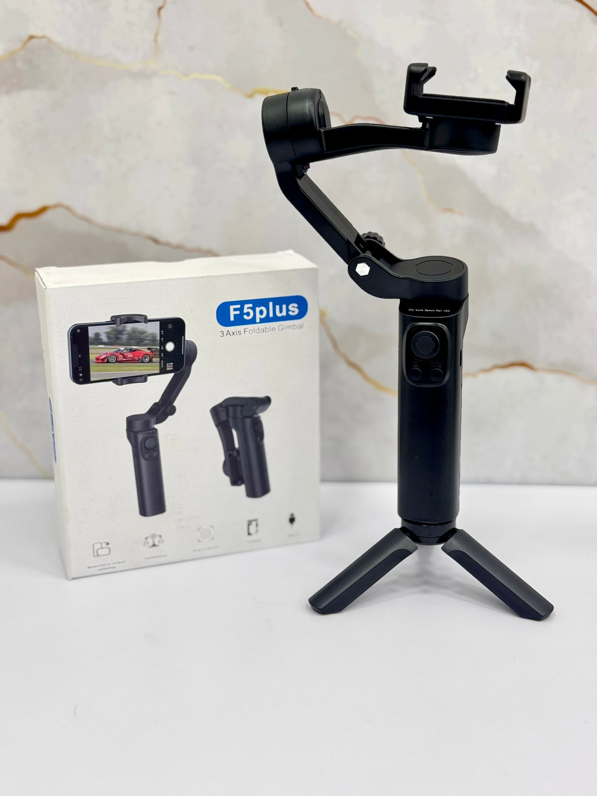 🎥✨ Estabilizador F5 Plus – Gimbal 3 Ejes para Celular