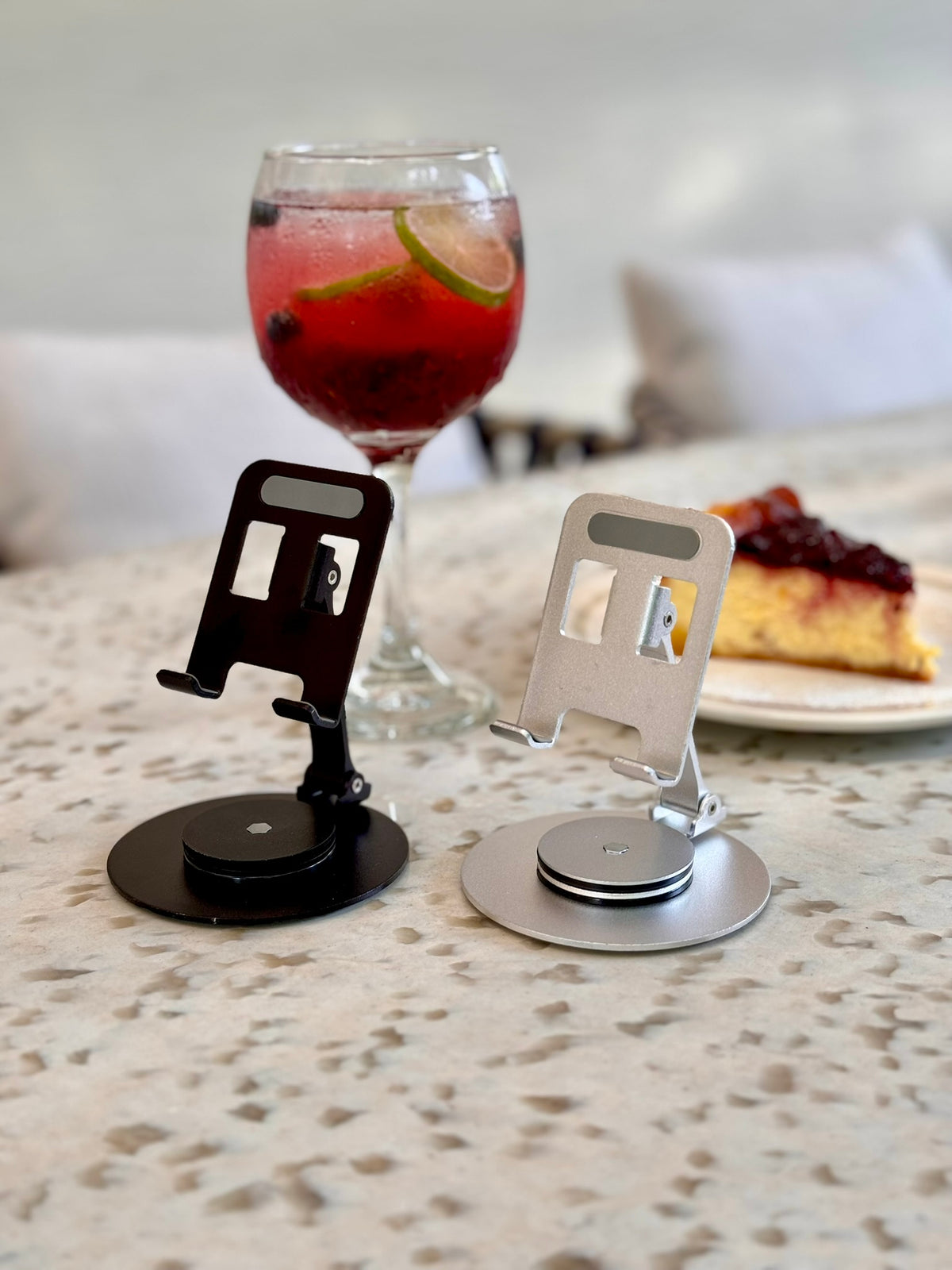 📱🔧 Soporte para Celular L-358 – Base Ajustable y Giratoria