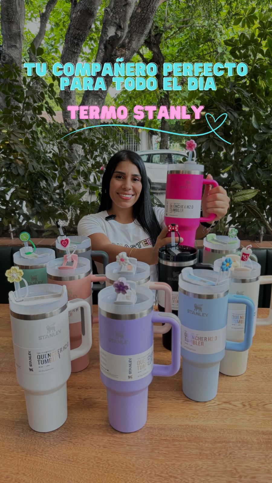 COMBO TERMO STANLEY 40 OZ + BOLSO PORTA TERMO