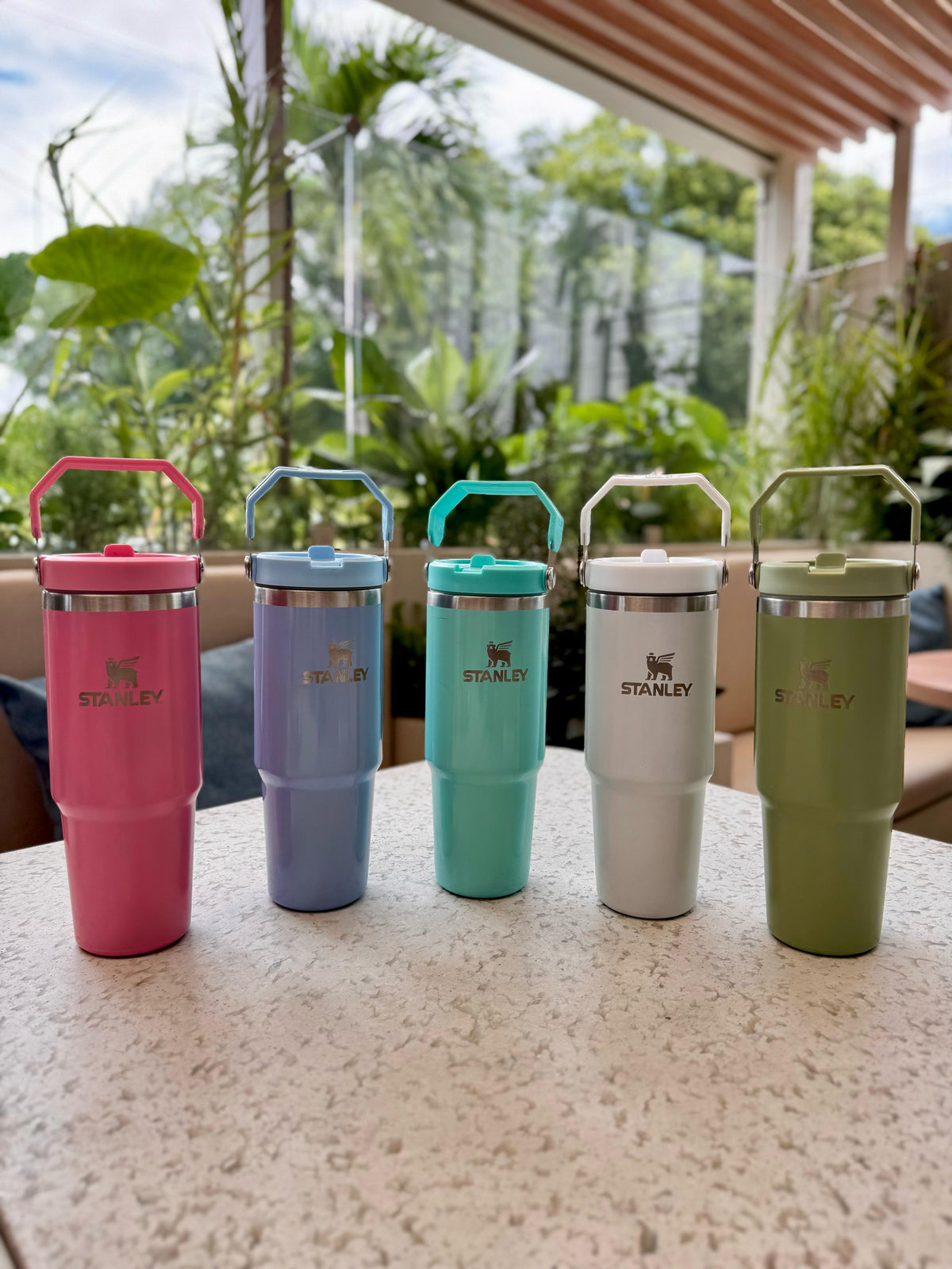 COMBO TERMO STANLEY 30 OZ + BOLSO PORTA TERMO