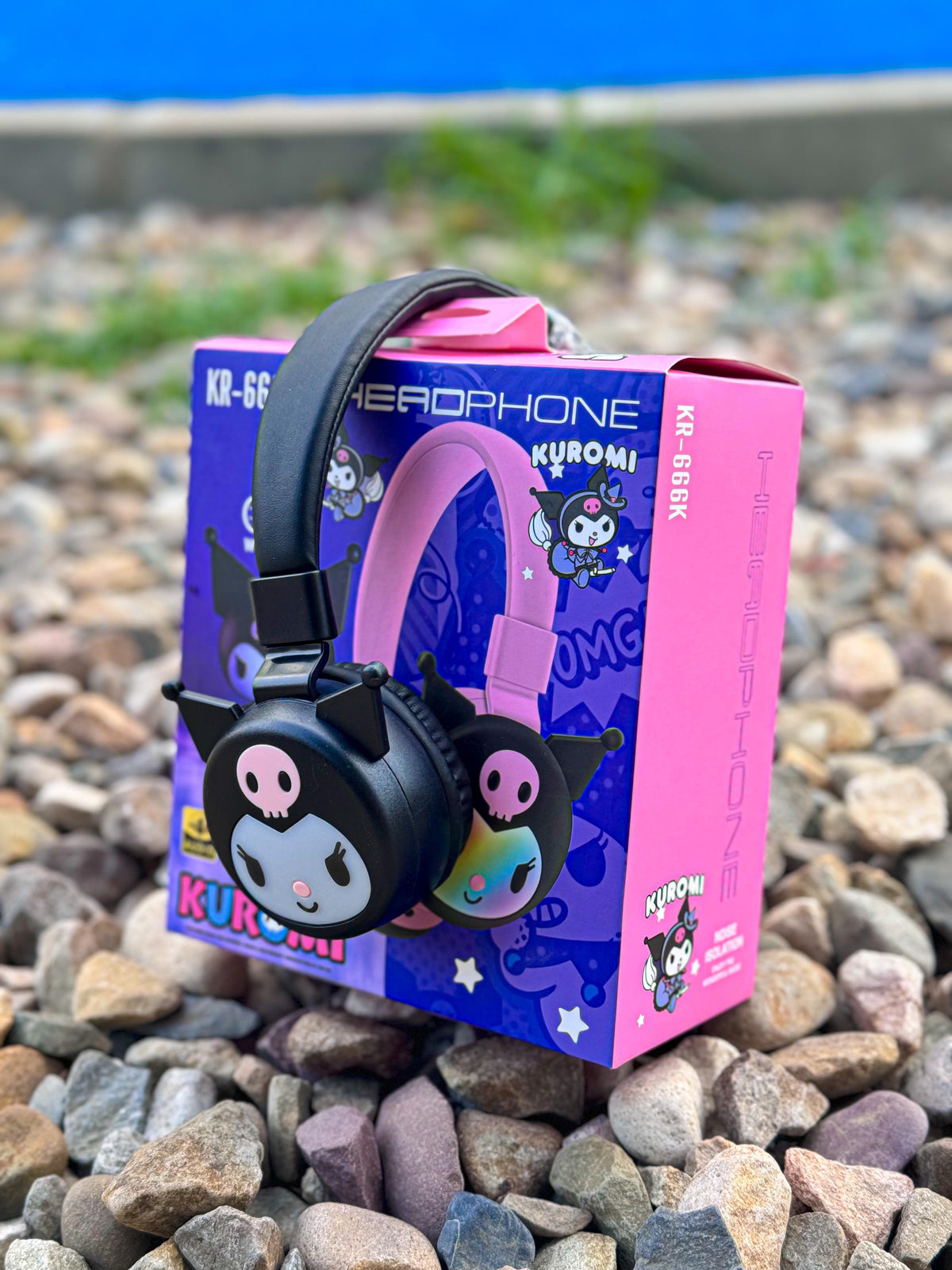 DIADEMA KR- CON DISEÑOS ANIMADOS EN RELIEVE 🎧✨ + Obsequio: cubo para proteger la carga