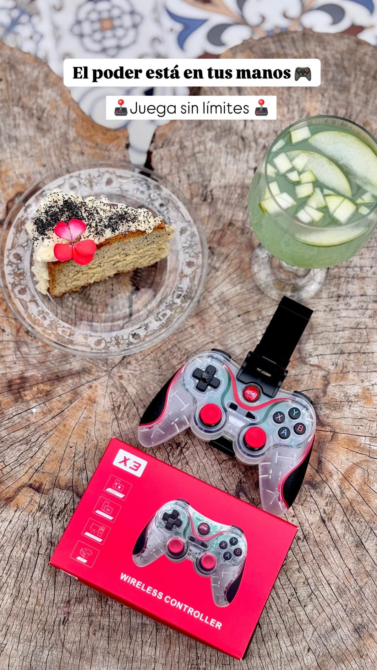 🎮 Control Inalámbrico X3 (Wireless Controller)