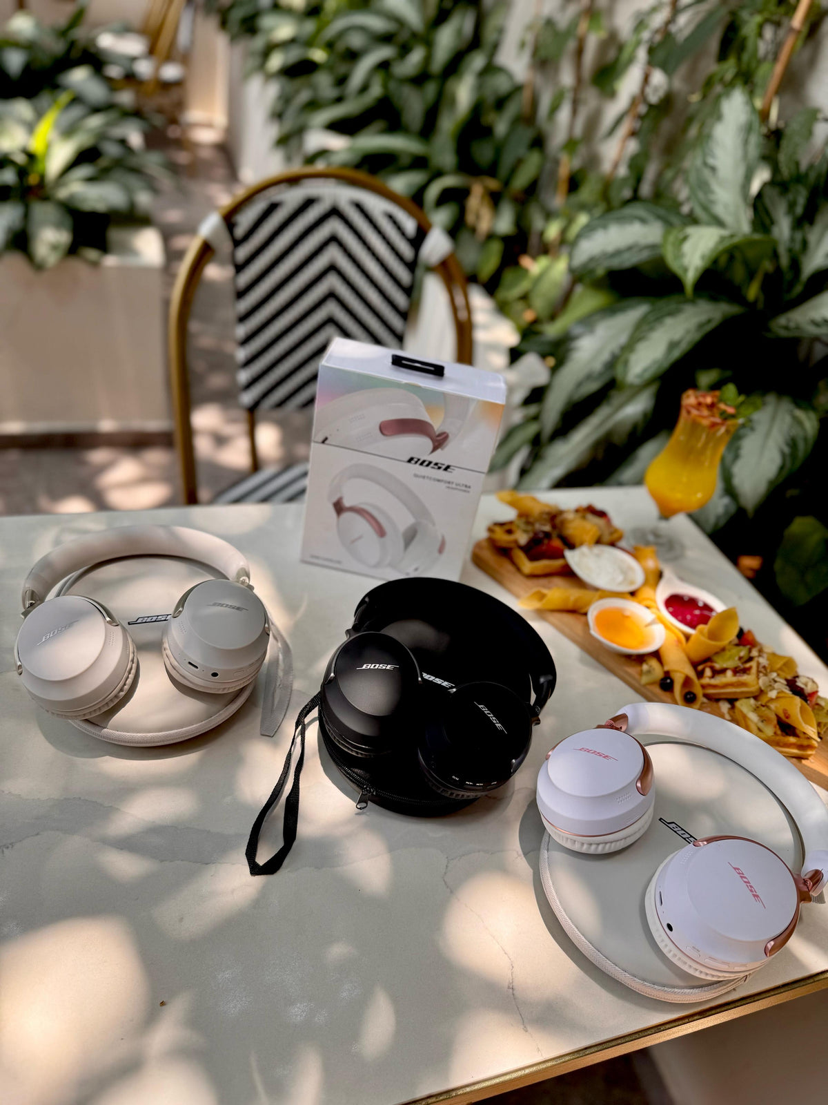 DIADEMA BOSE QC-65 🎧✨ + Incluye estuche para guardarlas + Obsequio: cubo para proteger la carga