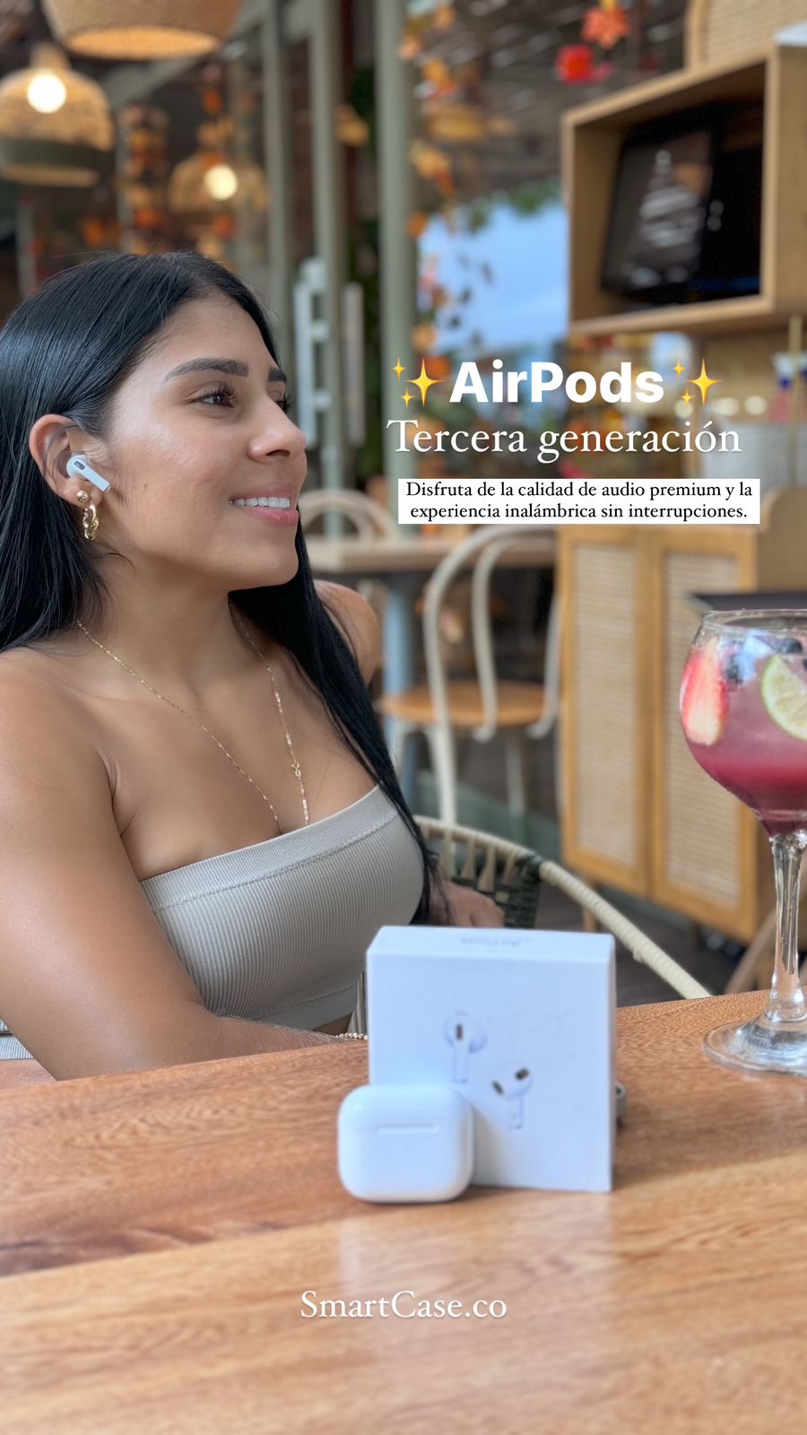AIRPODS 3 GENERACIÓN 🎧✨ + Obsequio: Silicon Case con interior de gamuza