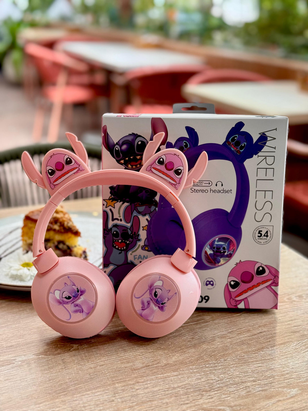 DIADEMA STICH MF-909 QUE ALUMBRA 🎧✨ + Obsequio: cubo para proteger la carga