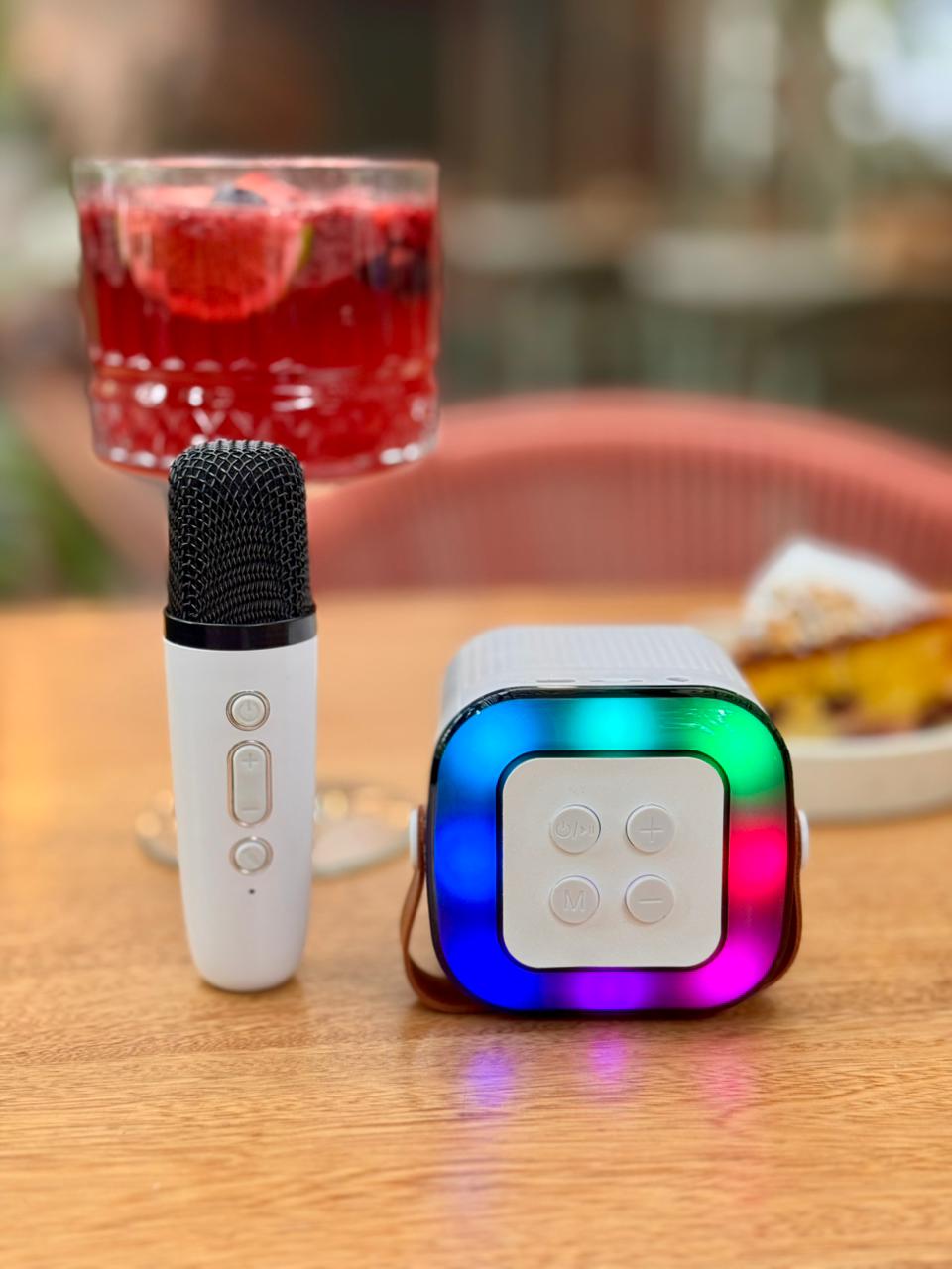 🎤🔊 PARLANTE Y1 KARAOKE CON MICRÓFONO INALÁMBRICO 🔊🎤