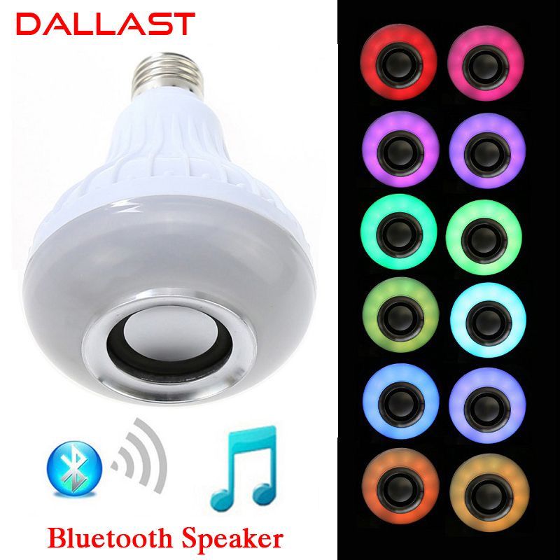 Bombilla LED RGB + Altavoz Bluetooth
