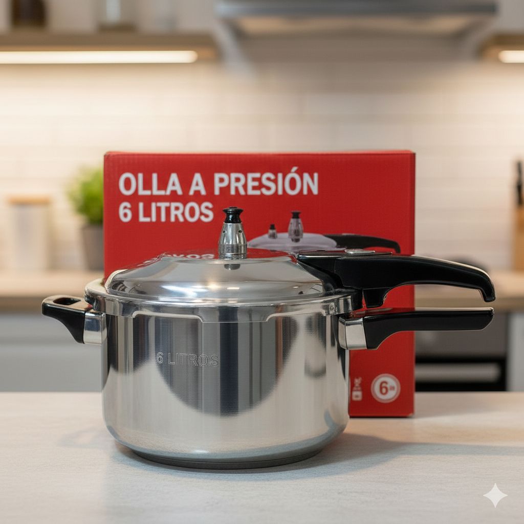 OLLA A PRESIÓN NIA - 6 LITROS