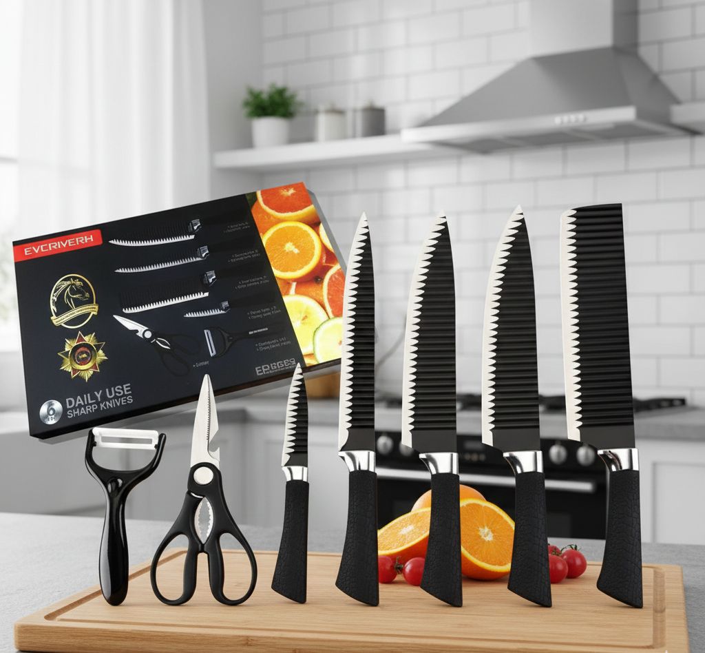 Set de Cuchillos 6 en 1