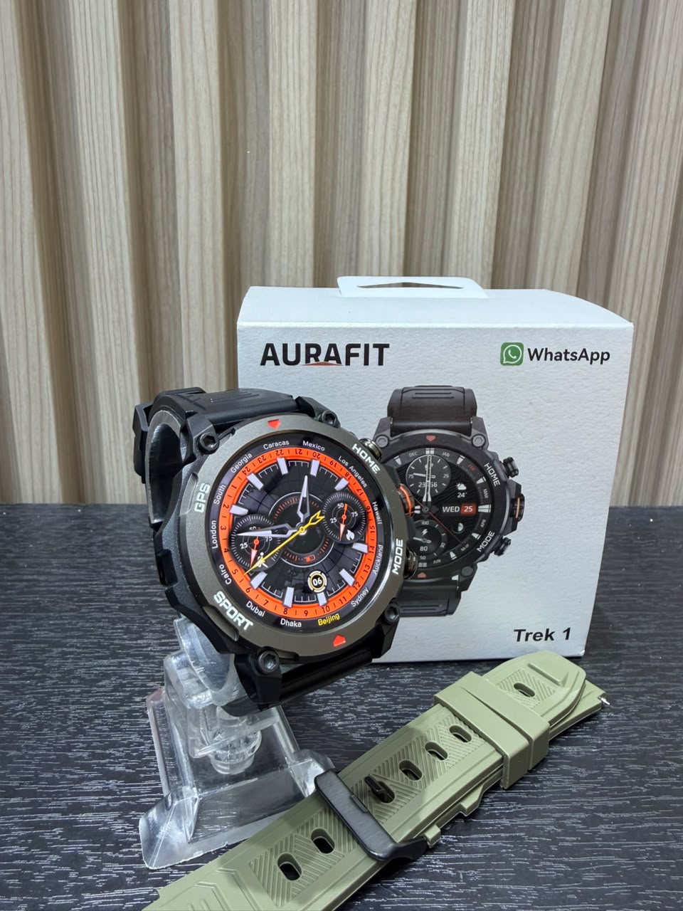 Aurafit Trek 1 Smartwatch GPS AMOLED 1.43