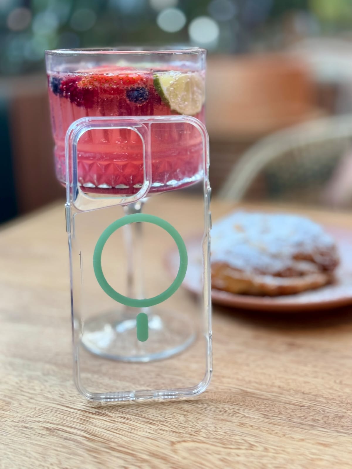 🧲📱 CASE IPHONE ACRÍLICO MAGSAFE COLOR + VIDRIO BLINDADO GRATIS
