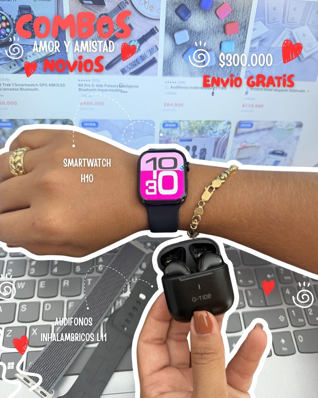❤️COMBO NOVIOS❤️
