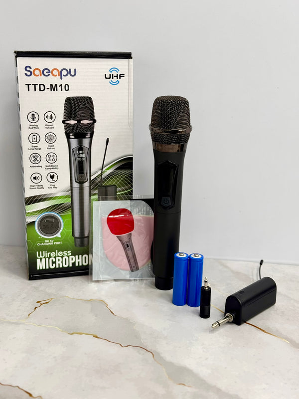 🎤 MICRÓFONO INALÁMBRICO TTD-M10