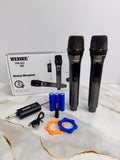 🎤 MICRÓFONO PROFESIONAL INALÁMBRICO DM-682 CHARGING