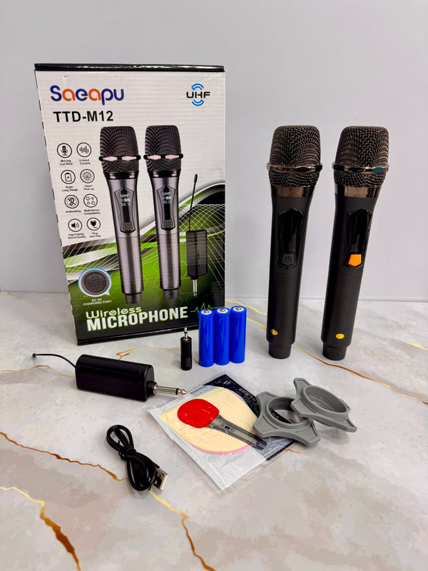 🎤 MICRÓFONO INALÁMBRICO TTD-M12