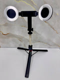 📸 Selfie Stick H12D con luz y trípode