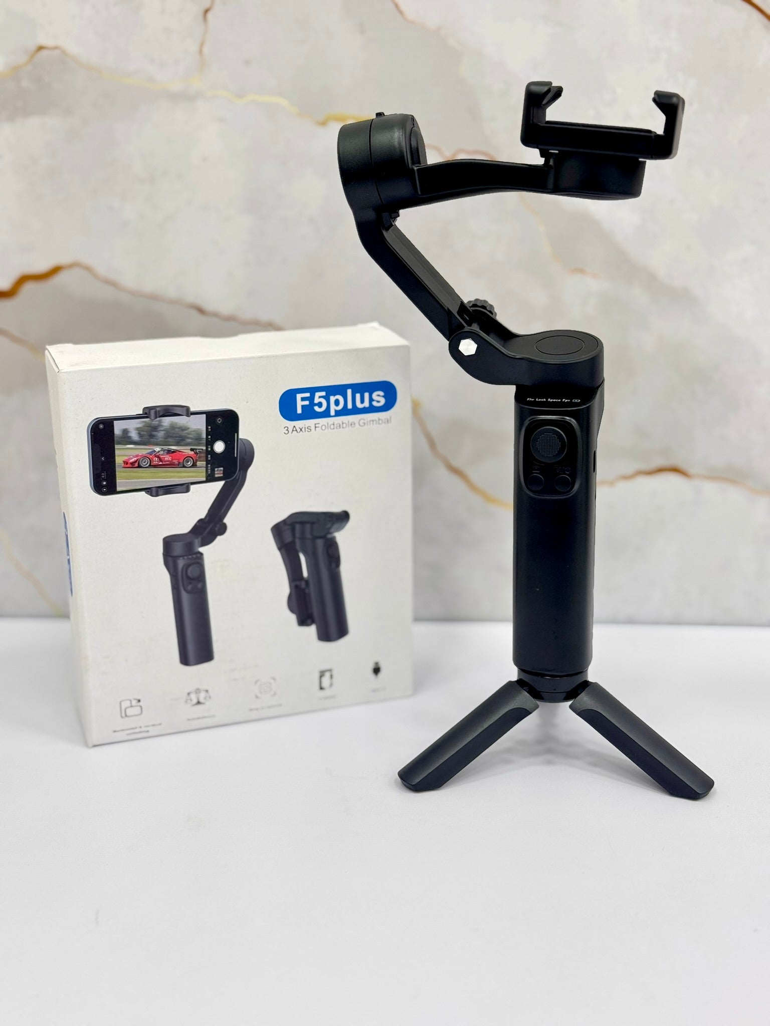🎥✨ Estabilizador F5 Plus – Gimbal 3 Ejes para Celular
