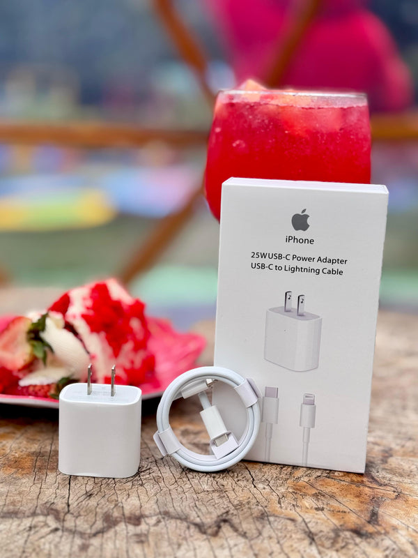 🔌 CARGADOR COMPLETO 25W + PROTECTOR 🎁