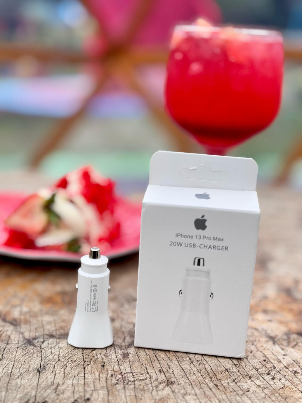 🚗🔌 Cargador de Carro iPhone 20W + Cable Lightning