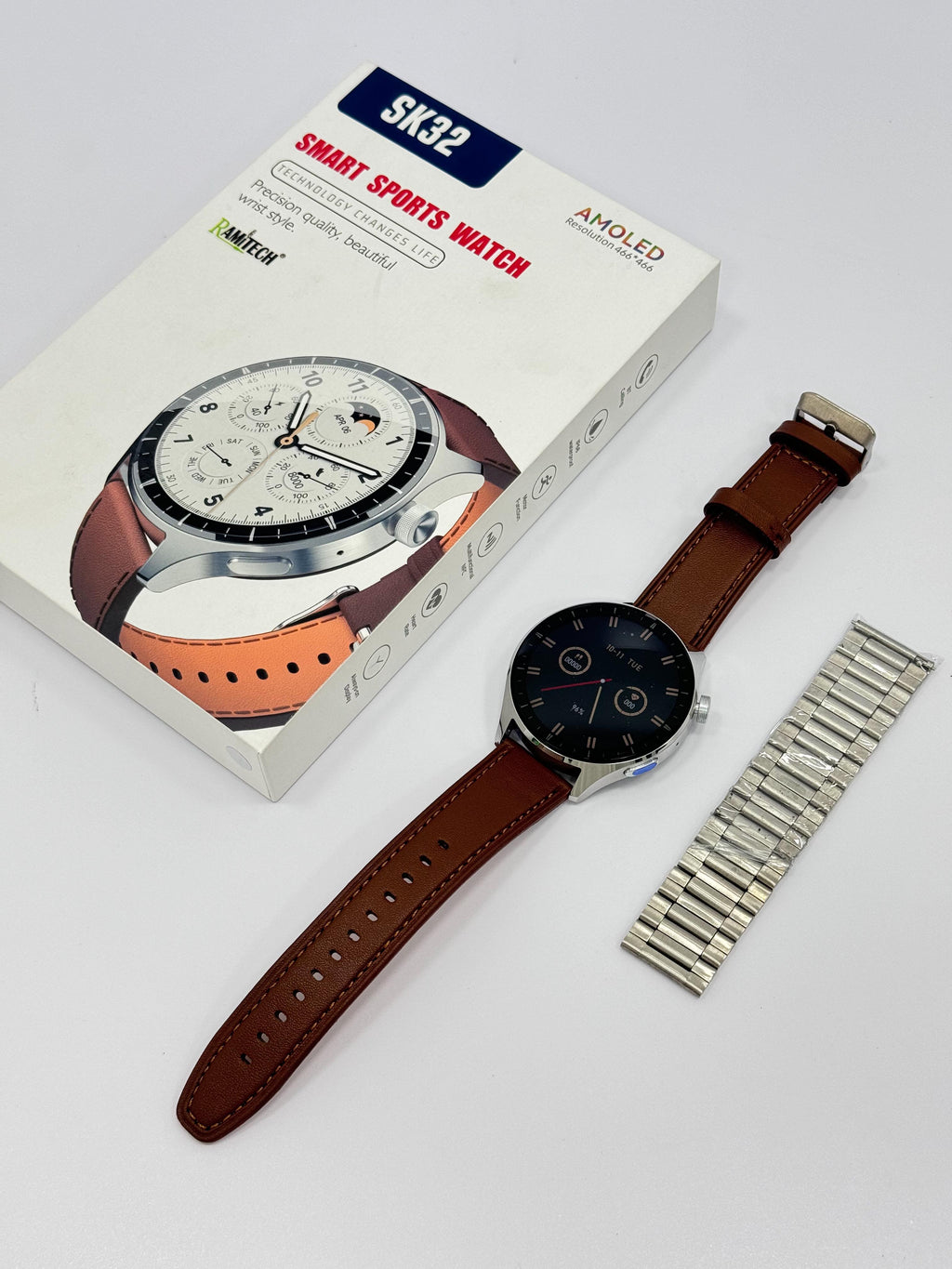 ⌚ RELOJ SK32 46MM REDONDO 💎