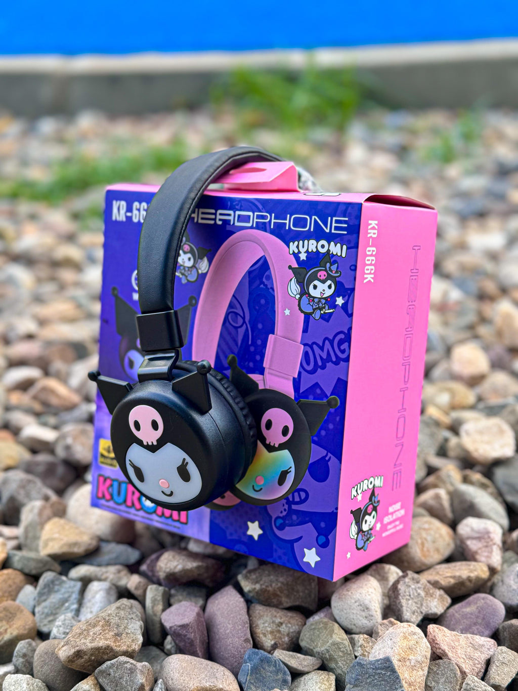 DIADEMA KR- CON DISEÑOS ANIMADOS EN RELIEVE 🎧✨  + Obsequio: cubo para proteger la carga