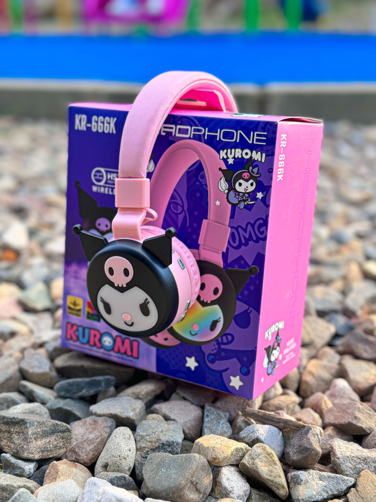 DIADEMA KR- CON DISEÑOS ANIMADOS EN RELIEVE 🎧✨  + Obsequio: cubo para proteger la carga