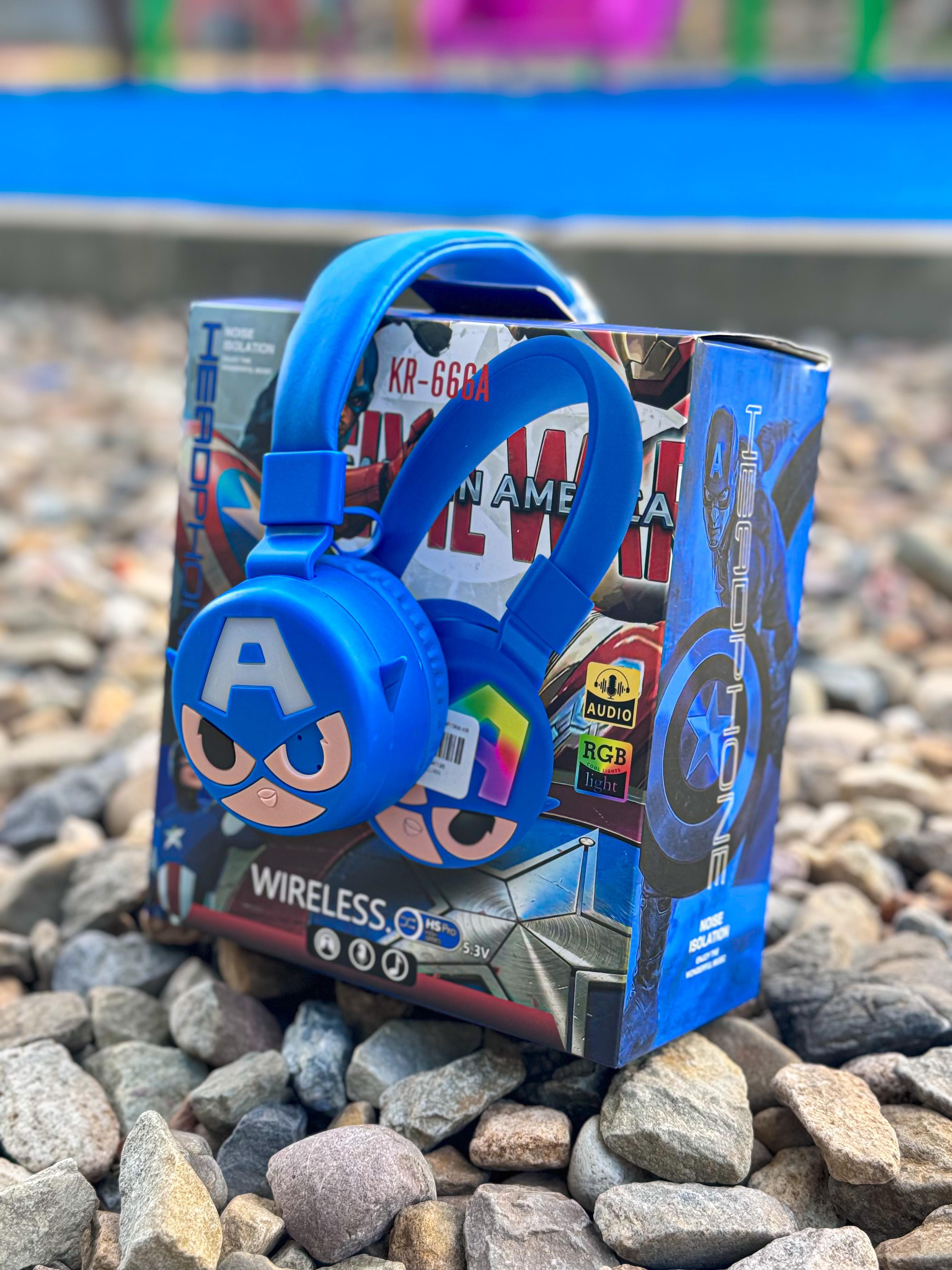 DIADEMA KR- CON DISEÑOS ANIMADOS EN RELIEVE 🎧✨  + Obsequio: cubo para proteger la carga