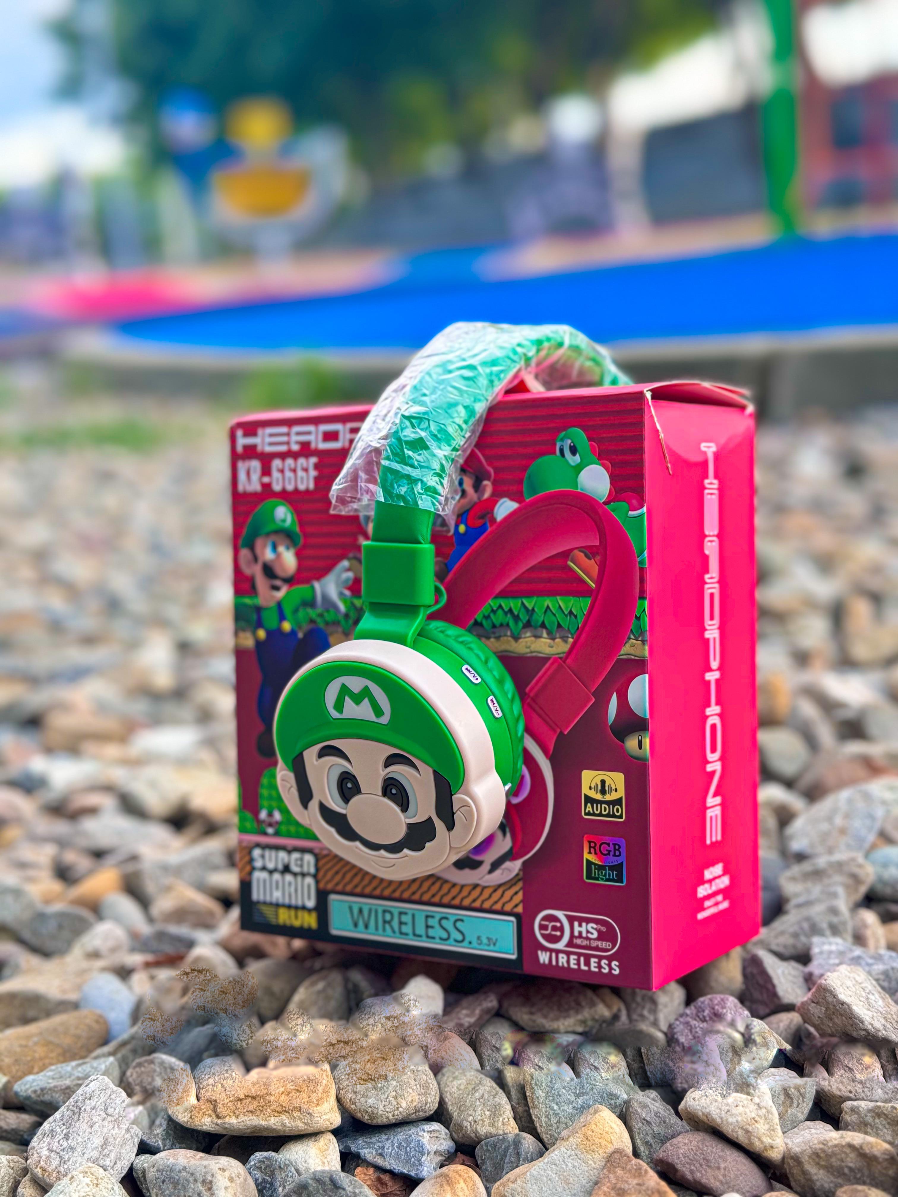 DIADEMA KR- CON DISEÑOS ANIMADOS EN RELIEVE 🎧✨  + Obsequio: cubo para proteger la carga