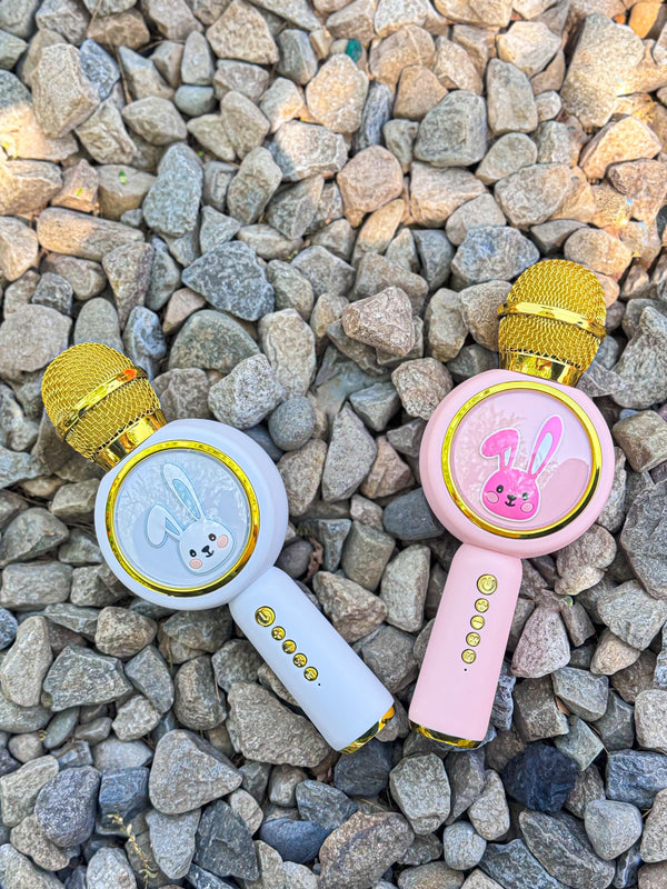 🎤🦊 MICRÓFONO X6 CONEJO (KARAOKE INFANTIL)