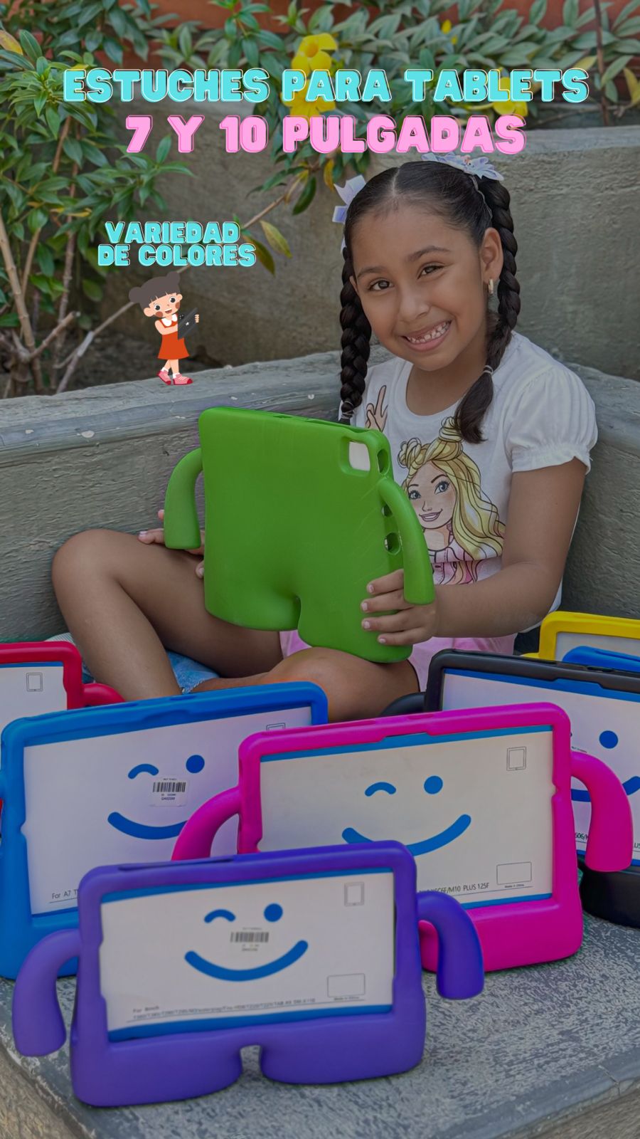 📱🛡️ Estuche IBUY para Tablet 7", 8" y 10" – Protección y estilo para tu dispositivo