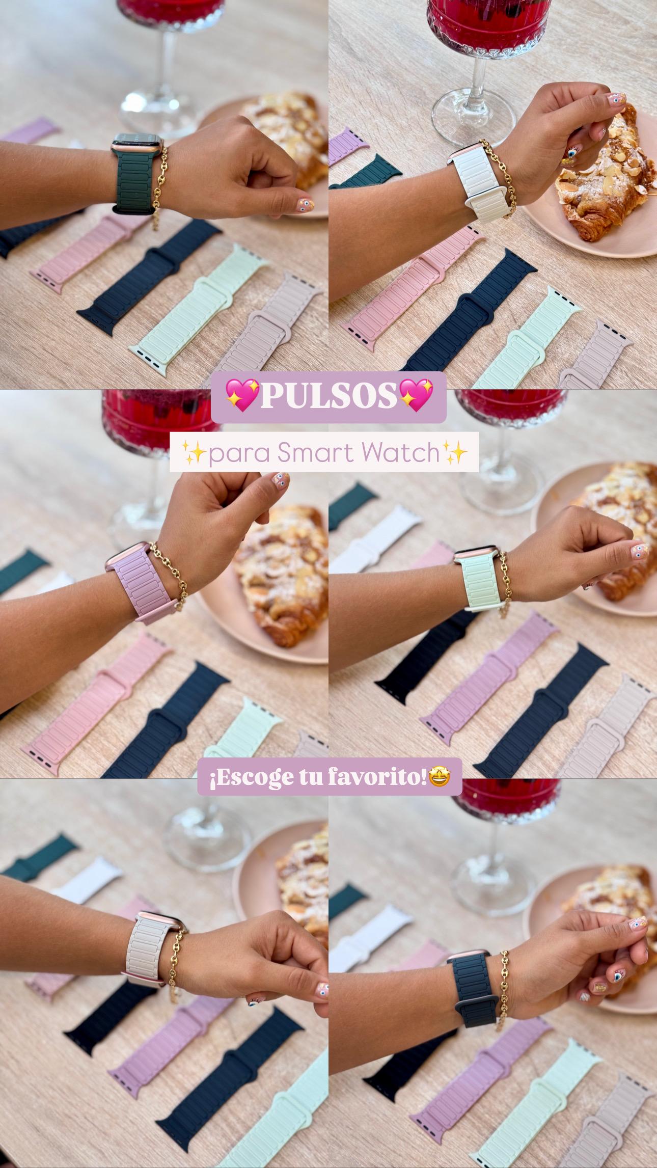 ⌚✨ PULSO MAGNÉTICO PARA SMARTWATCH ✨⌚