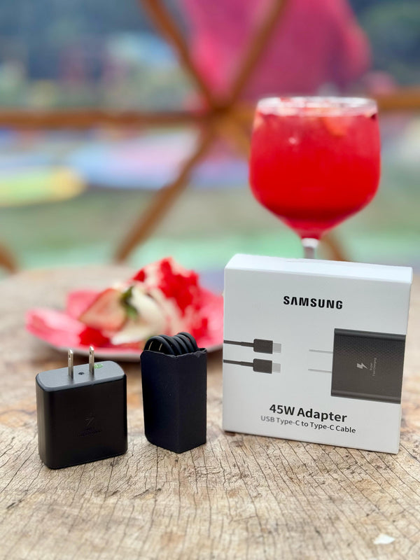 🔌 CARGADOR COMPLETO SAMSUNG 45W ⚡