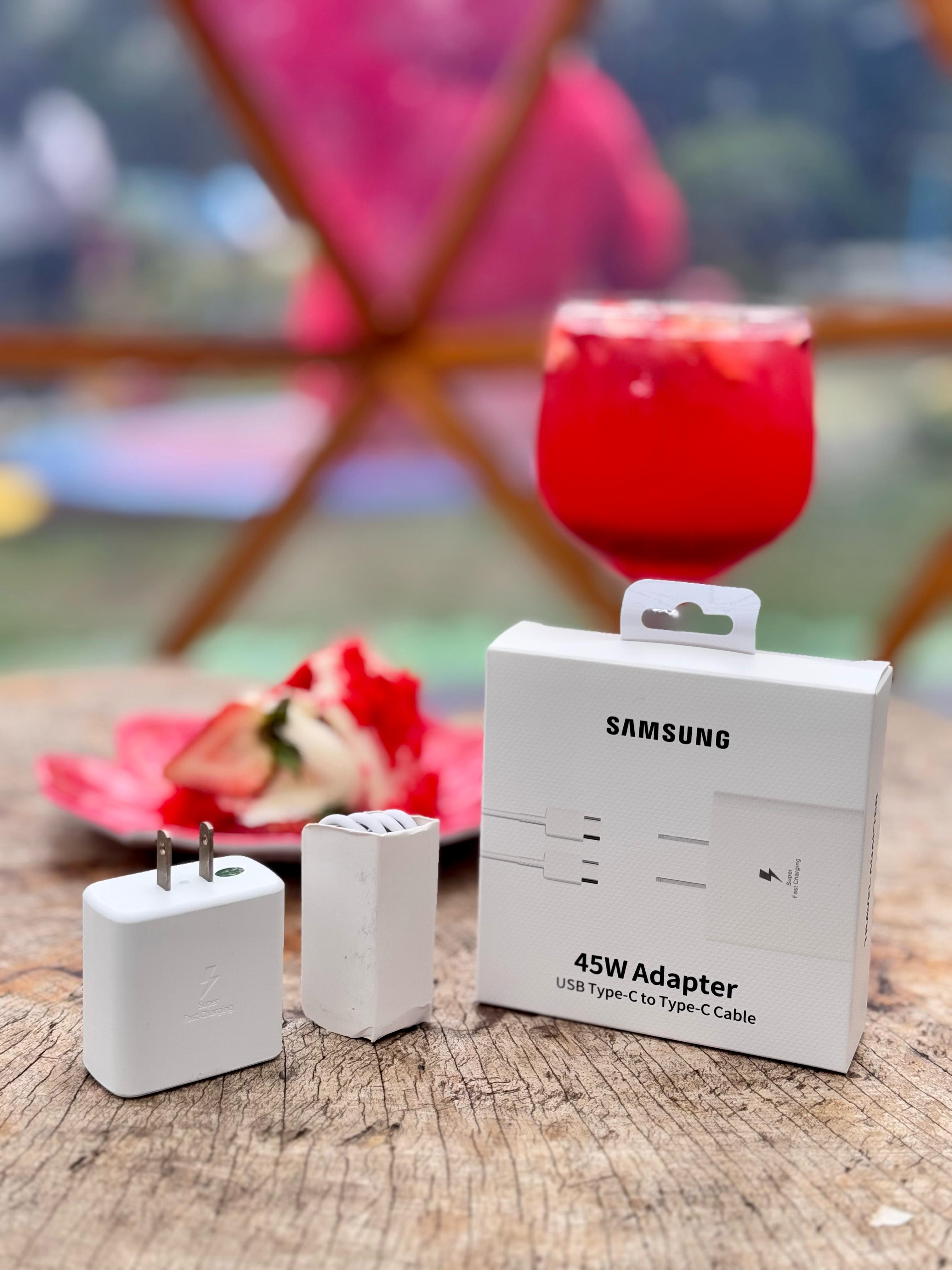 🔌 CARGADOR COMPLETO SAMSUNG 45W ⚡