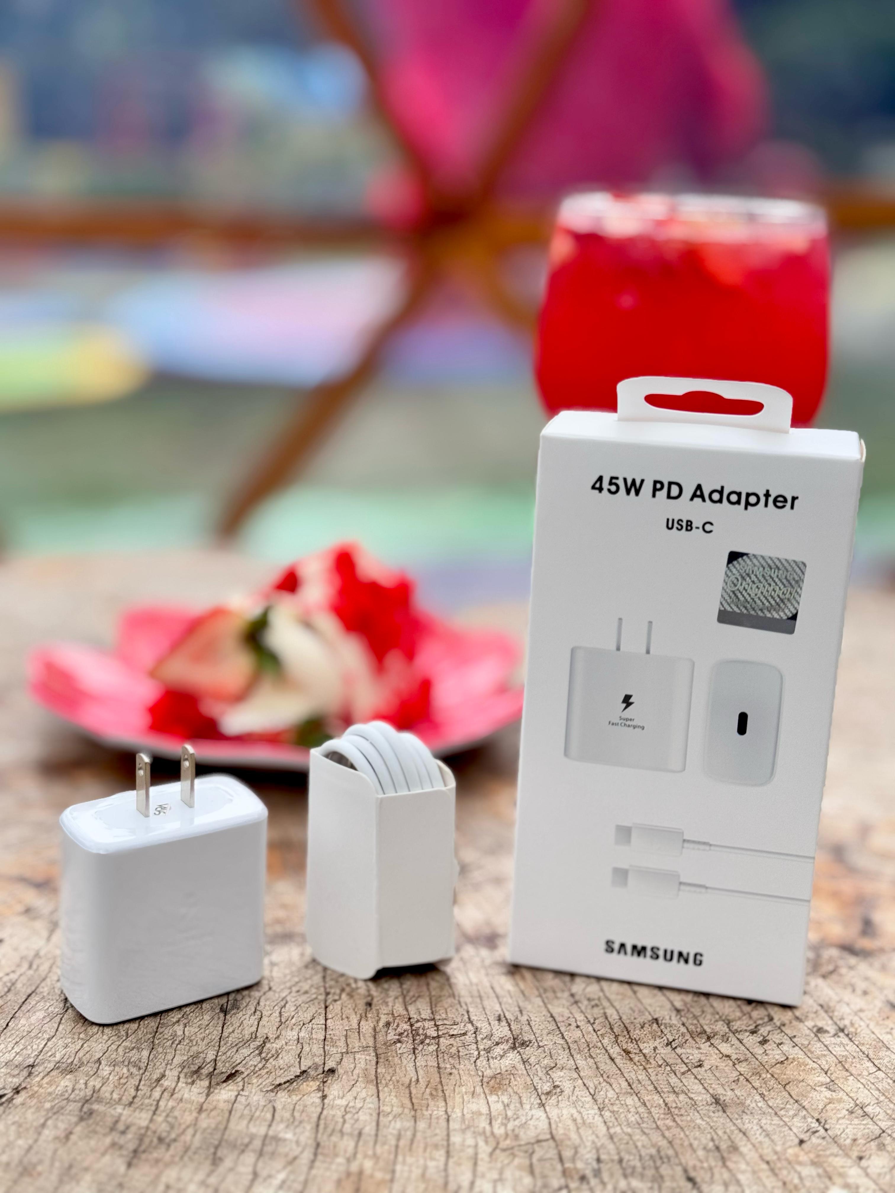 🔌 CARGADOR COMPLETO SAMSUNG 45W ⚡