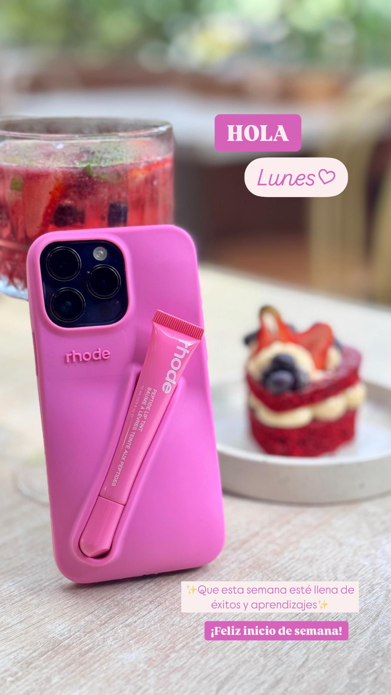 Rhode Lip Case funda iPhone original + protector de pantalla blindado 🎁