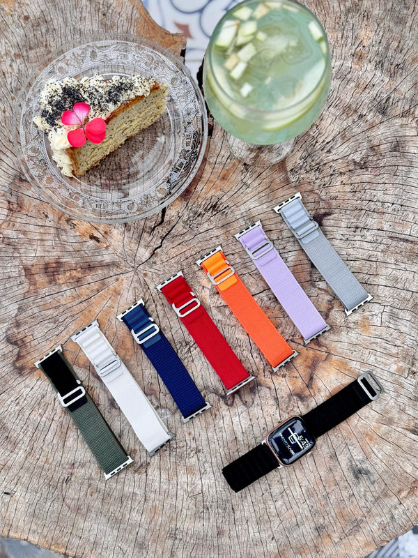 ⌚🏔️ PULSO ALPINE EN TELA PARA SMARTWATCH 🏔️⌚