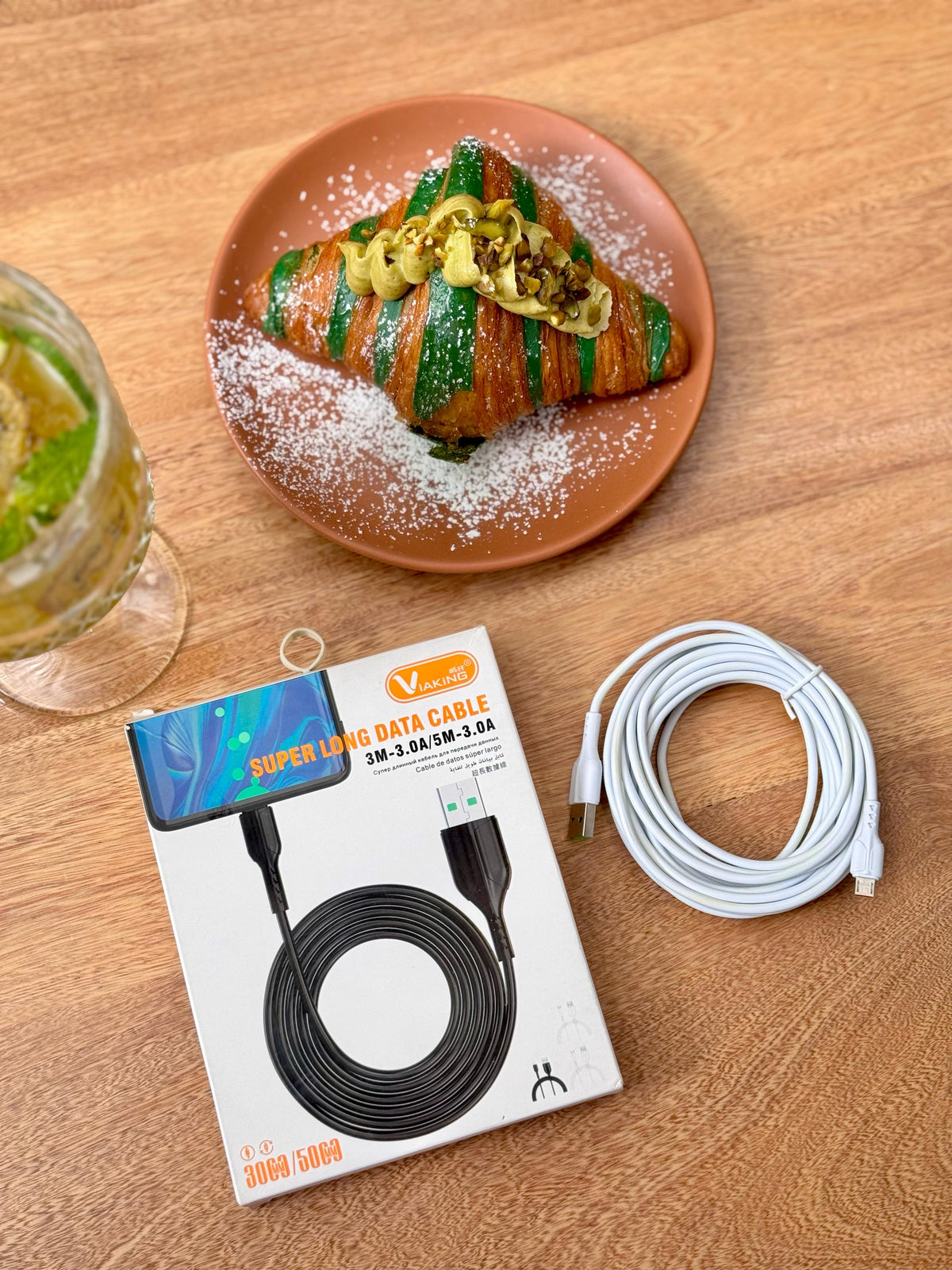 Cable SC011 V8 – Extra largo para mayor comodidad