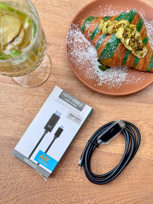 Cable HDTV01 Tipo C – Lleva la pantalla de tu celular al televisor