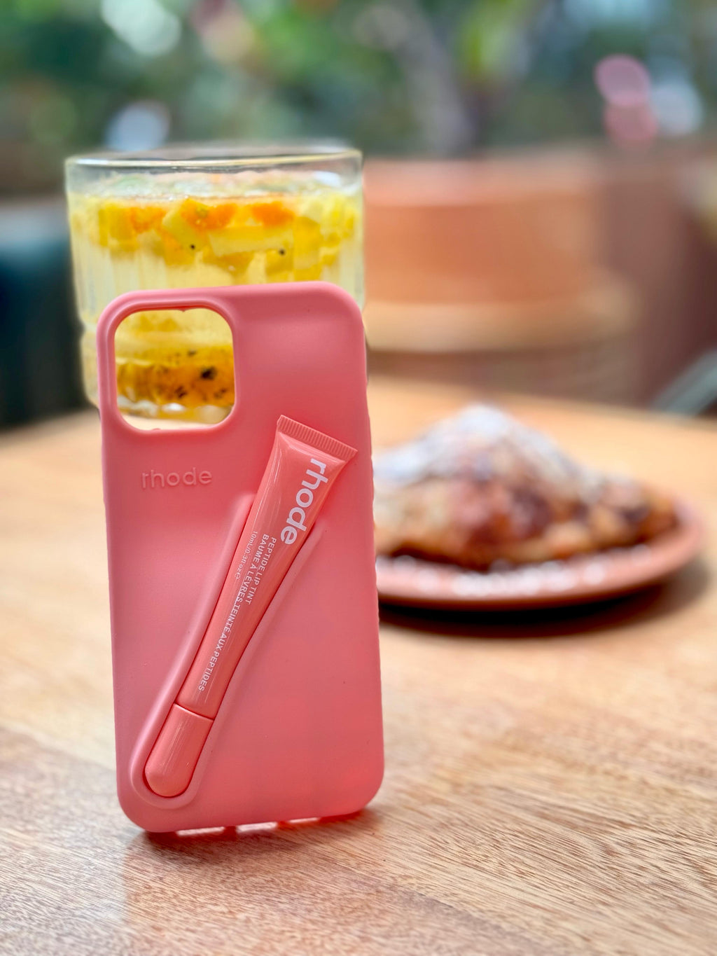 Rhode Lip Case funda iPhone original + protector de pantalla blindado 🎁