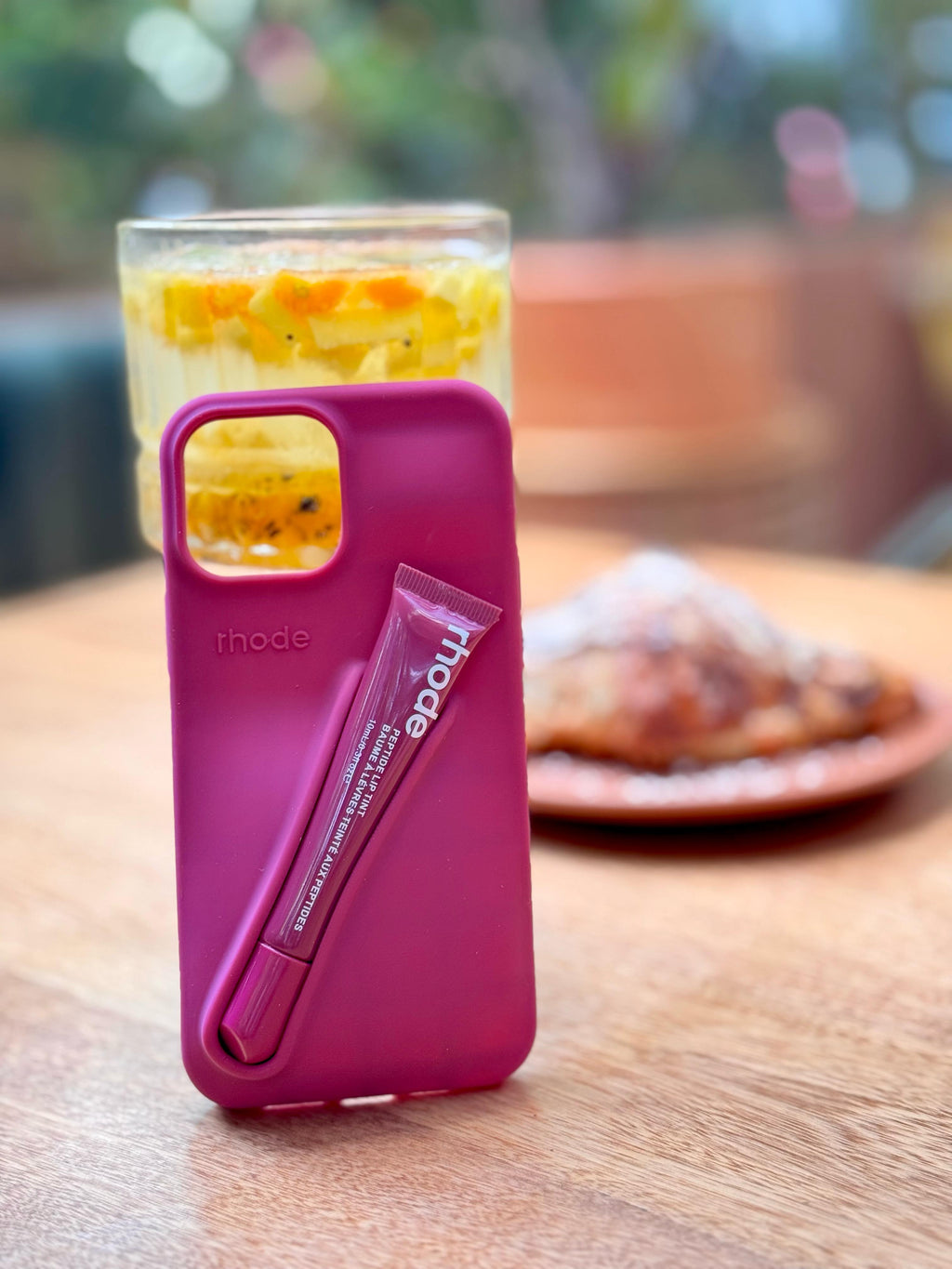 Rhode Lip Case funda iPhone original + protector de pantalla blindado 🎁