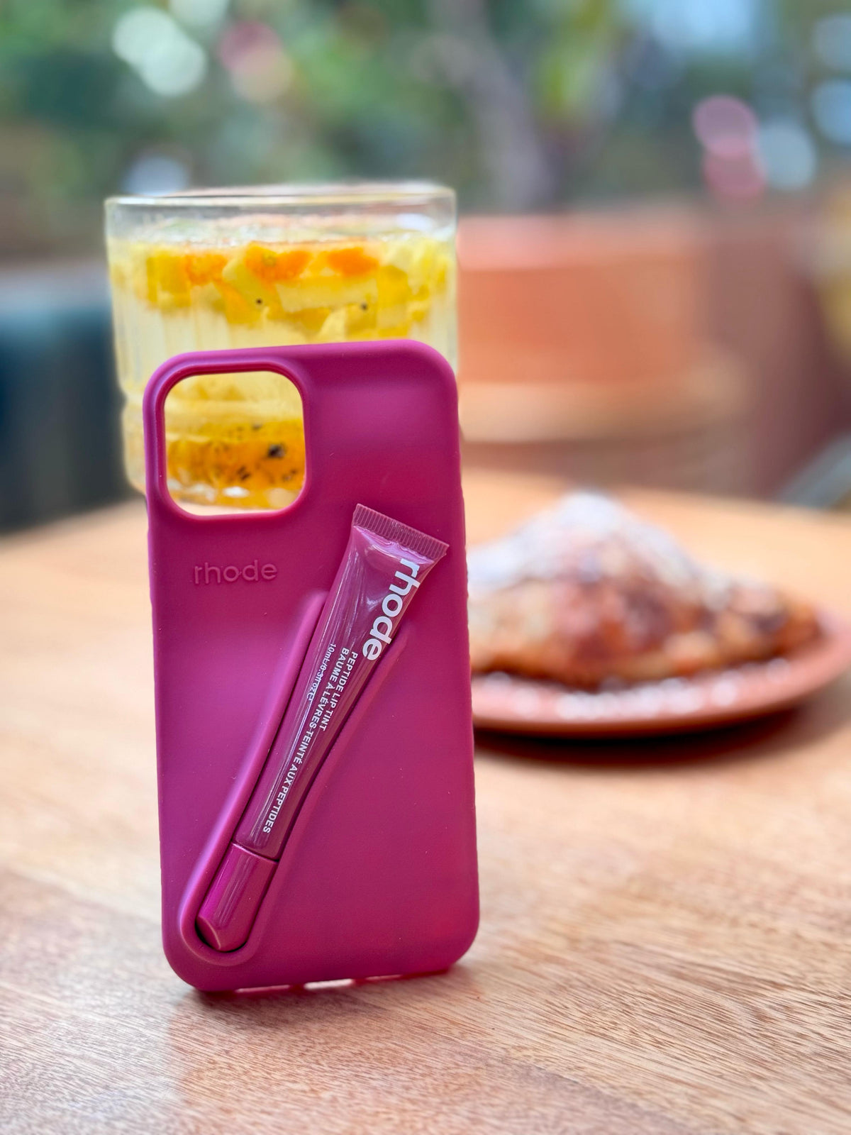 Rhode Lip Case funda iPhone original + protector de pantalla blindado 🎁
