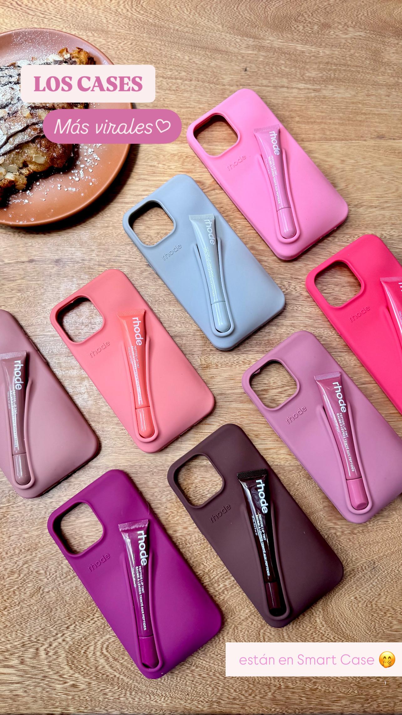 Rhode Lip Case funda iPhone original + protector de pantalla blindado 🎁