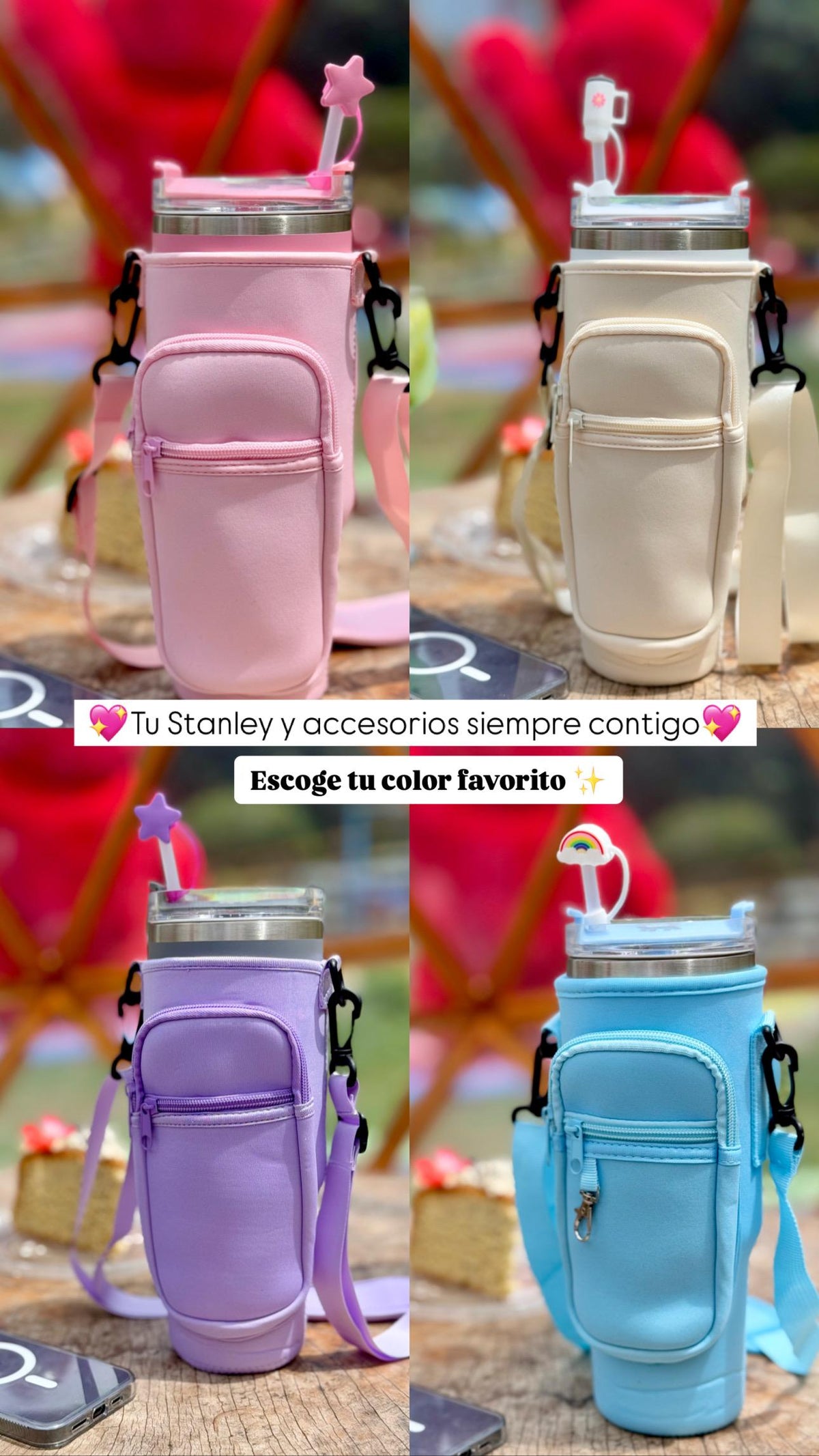 COMBO TERMO STANLEY 40 OZ + BOLSO PORTA TERMO