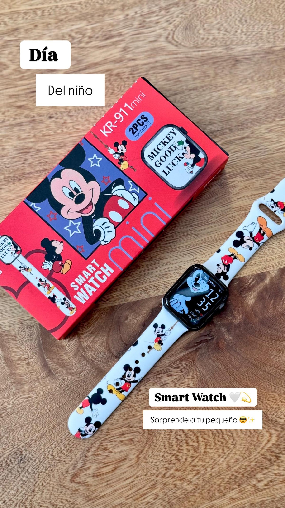 ⌚ RELOJ KR-911 41MM 🧸🎨