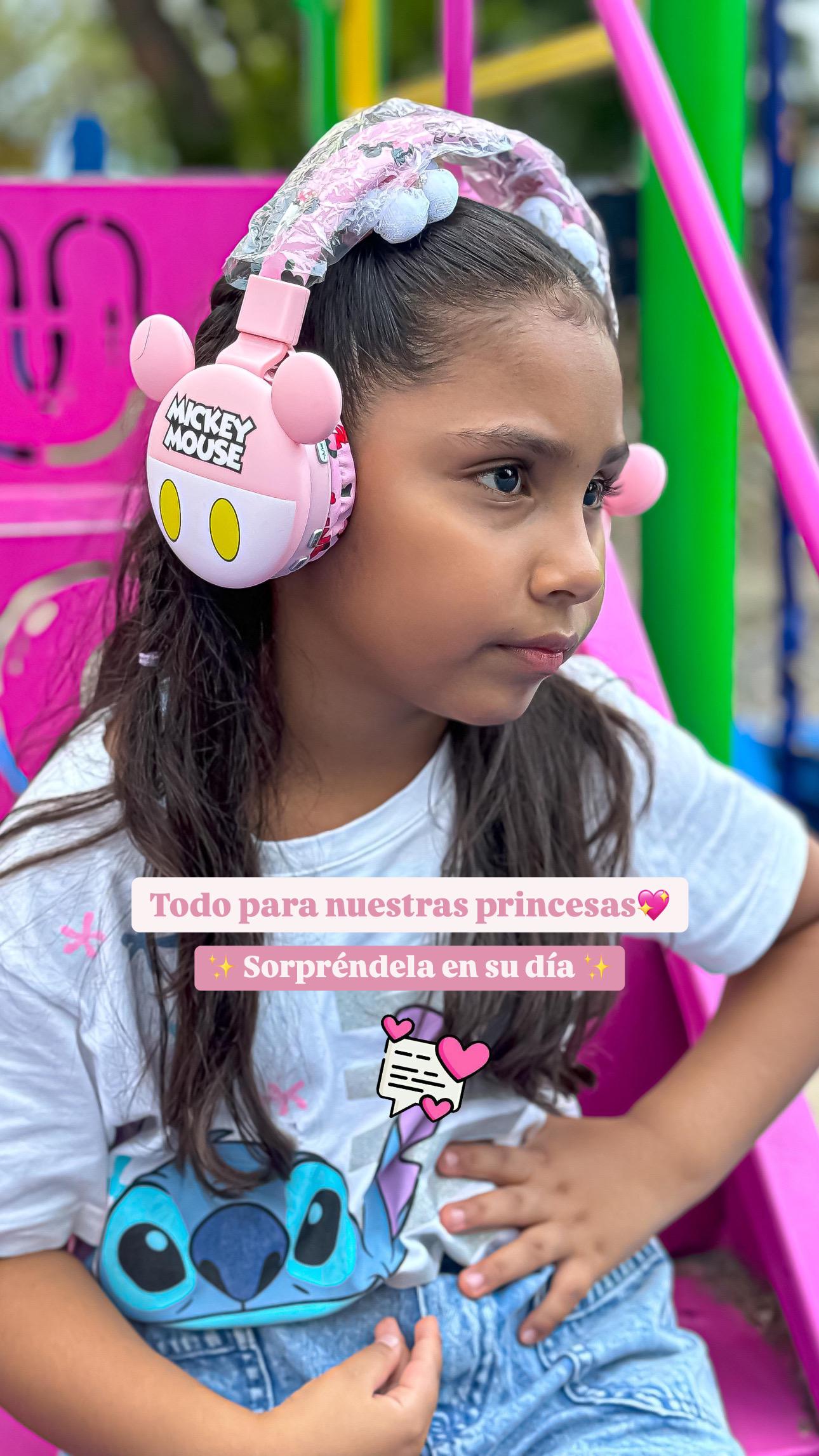 DIADEMA KR- CON DISEÑOS ANIMADOS EN RELIEVE 🎧✨  + Obsequio: cubo para proteger la carga