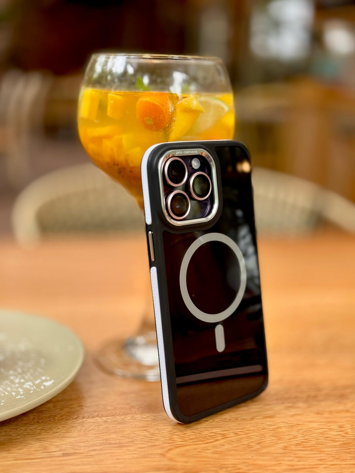 🧲📱 CASE IPHONE MAGSAFE FASHION + VIDRIO BLINDADO