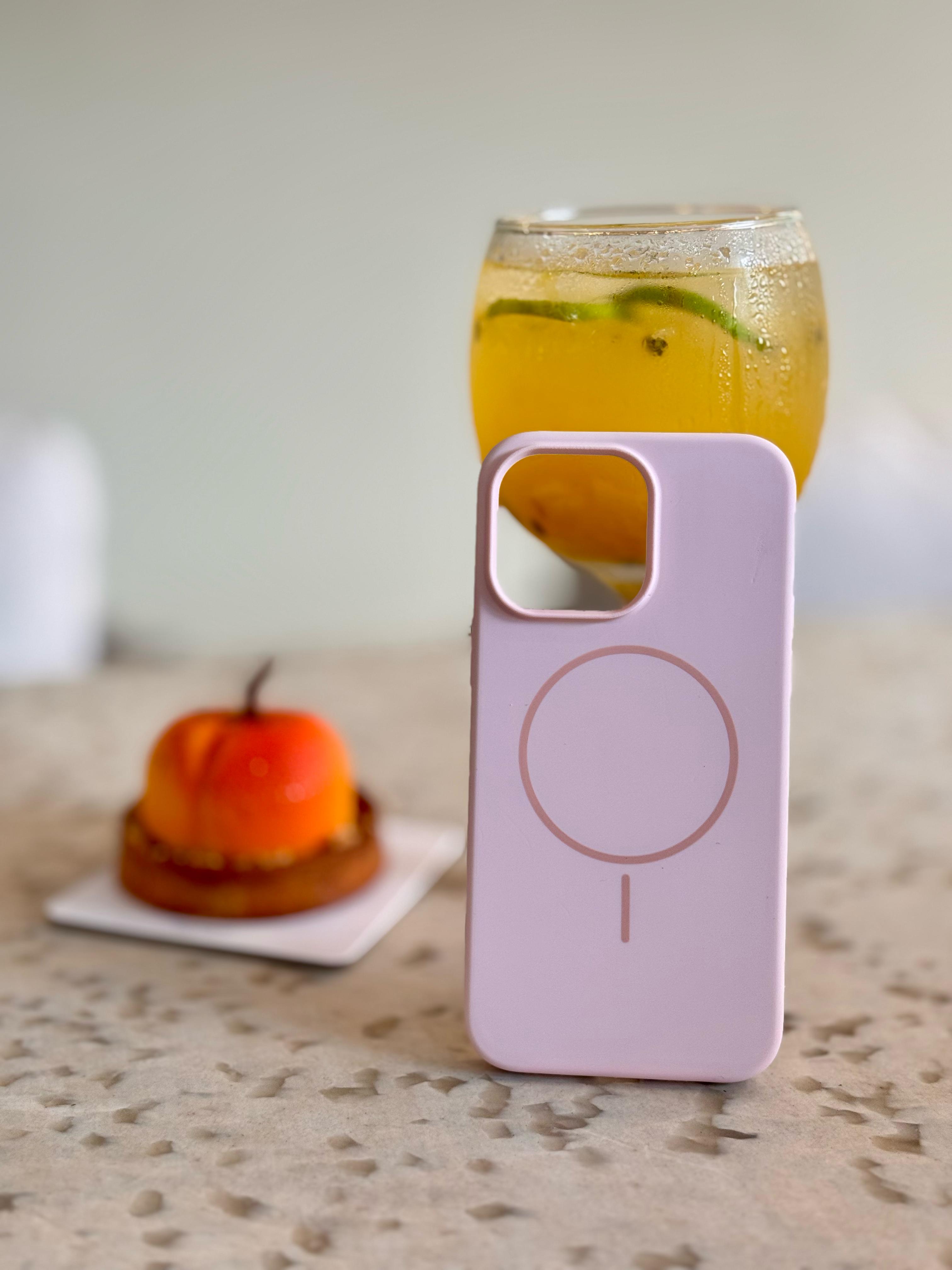 🧲📱 CASE IPHONE SILICON MAGSAFE + VIDRIO BLINDADO