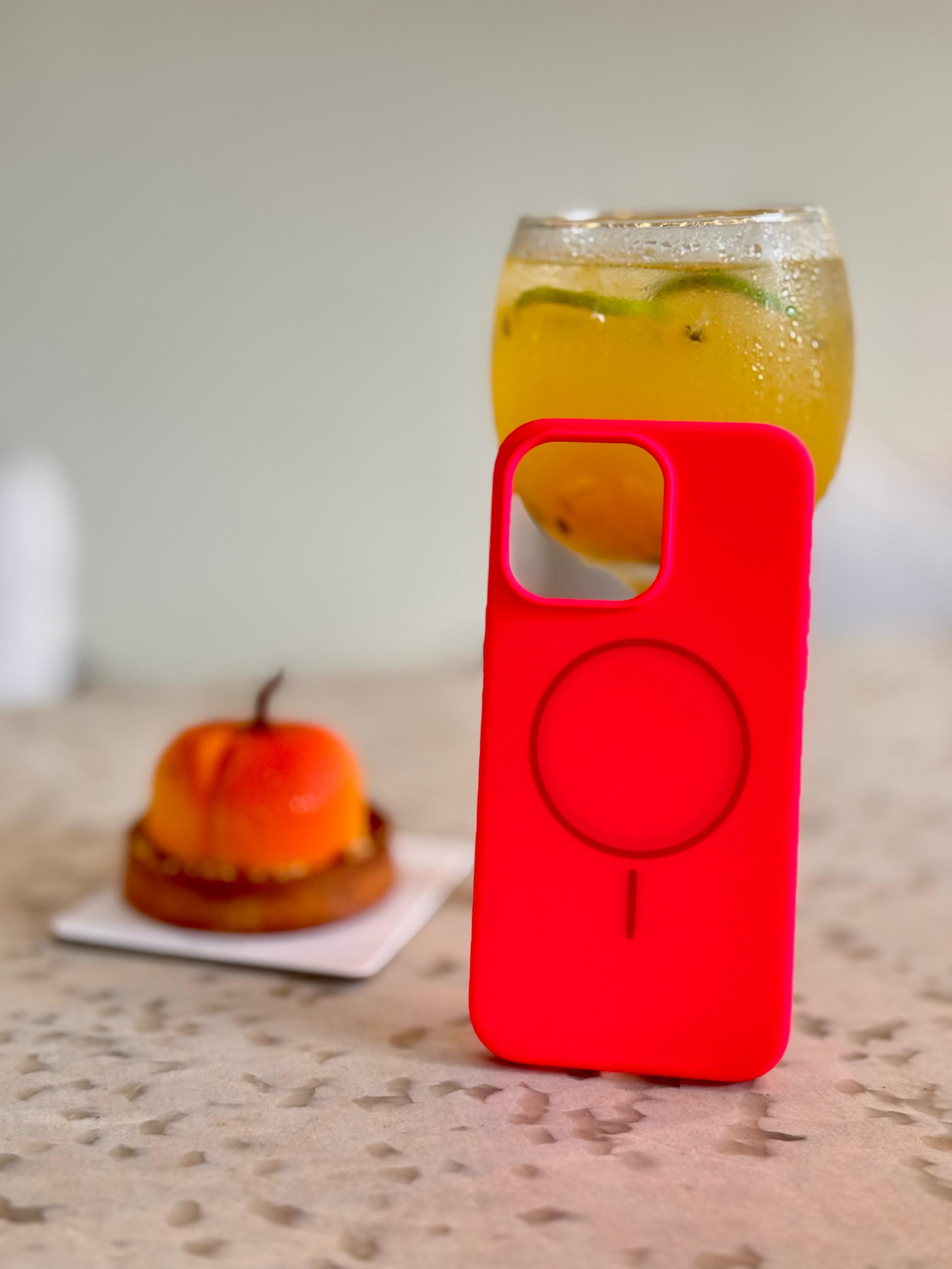 🧲📱 CASE IPHONE SILICON MAGSAFE + VIDRIO BLINDADO