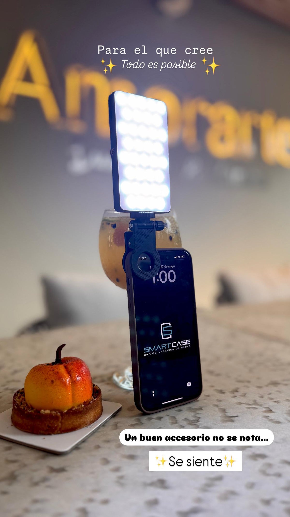 💡 Luz LED M20 para celular