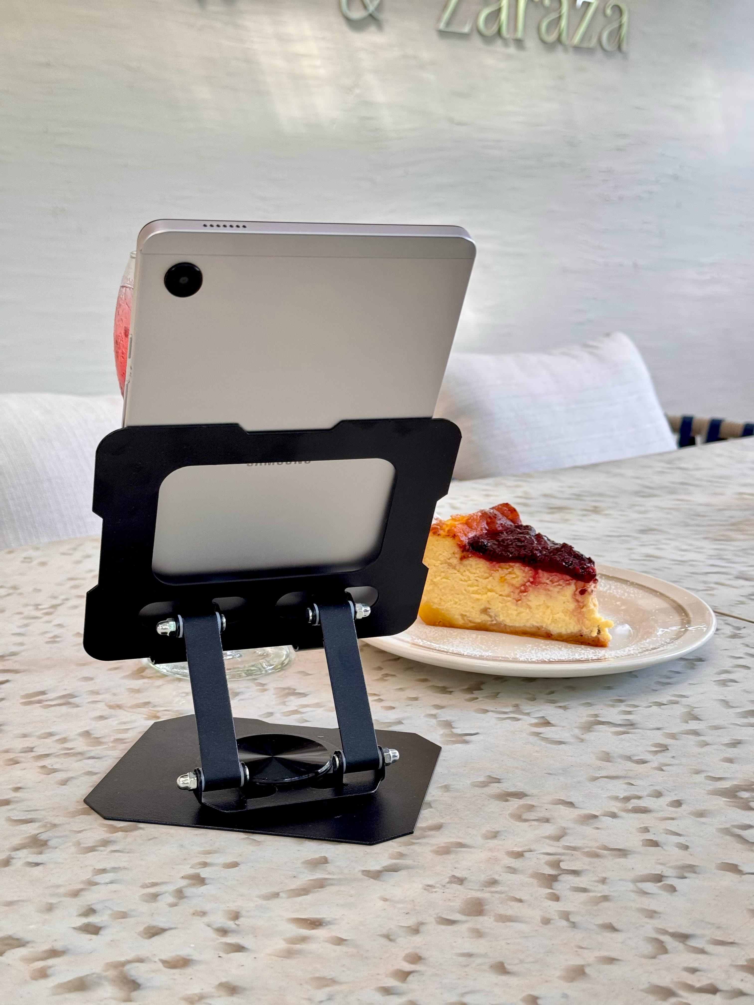 📱📲 Soporte para Tablet S955 – Base Ajustable y Giratoria
